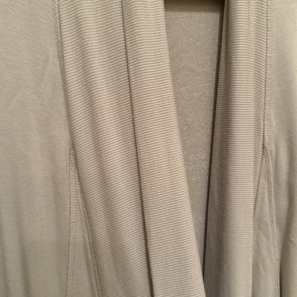 Athleta Women's  Mineral Brown Long Sleeve Canopy Nirvana Wrap Cardigan Sz M - Picture 7 of 15